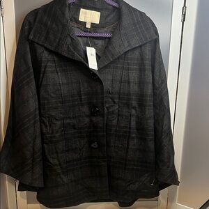 Banana Republic wool blend cape NWT missing belt S